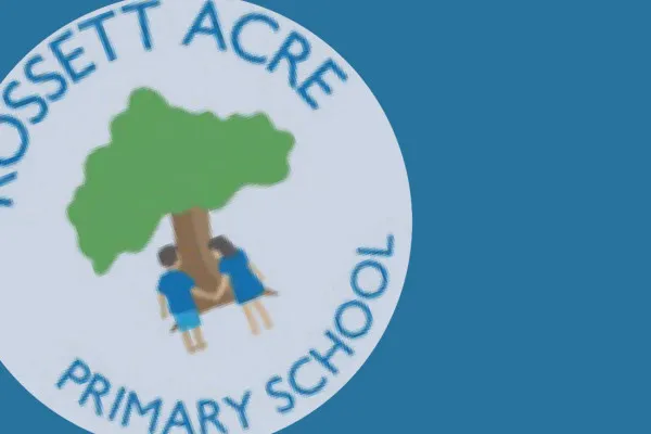 school logo block._rossett acre