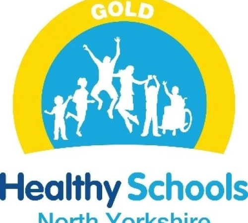 Healthy School Logo Gold 12.7.24