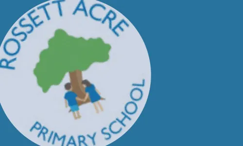 school logo block._rossett acre